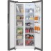 Отдельностоящий холодильник с инвертором Weissgauff WSBS 500 Inverter NoFrost Dark Grey