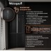 Отдельностоящий холодильник с инвертором Weissgauff WCD 590 Nofrost Inverter Premium EcoFresh Black Glass