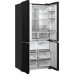 Отдельностоящий холодильник с инвертором Weissgauff WCD 510 Built-in Inverter NoFrost Dark Inox
