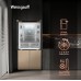 Отдельностоящий холодильник с инвертором Weissgauff WCD 510 Built-in Inverter NoFrost Champagne Glass