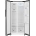 Отдельностоящий холодильник с инвертором Weissgauff WSBS 500 Inverter NoFrost Inox