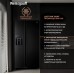 Отдельностоящий холодильник с инвертором и генератором льда Weissgauff WSBS 697 NFBX Inverter Ice Maker