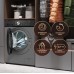 Стиральная машина с прямым приводом Weissgauff WM 45127 Direct Drive Inverter Steam Deep Grey