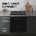 Газовая варочная панель из закаленного стекла Zigmund & Shtain MN 155.61 B