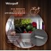 Отдельностоящий холодильник с инвертором Weissgauff WCD 450 Dark Grey NoFrost Inverter