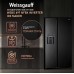 Отдельностоящий холодильник с инвертором и генератором льда Weissgauff WSBS 697 NFBX Inverter Ice Maker