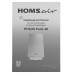 Кухонная вытяжка HOMSair PHLOX Push 40 белый