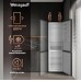 Отдельностоящий холодильник с инвертором Weissgauff WRK 2000 Total NoFrost Inverter Black Inox