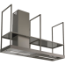 Островная вытяжка Faber T-SHELF EV8 TITANIUM MATT A180 325.0617.018
