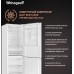 Отдельностоящий холодильник с инвертором Weissgauff WRK 185 Total NoFrost Inverter White