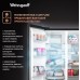Отдельностоящий холодильник с инвертором Weissgauff WSBS 1036 Inverter NoFrost Premium Dark Inox