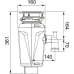 Измельчитель Franke SLIM 50