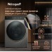 Стиральная машина с сушкой Weissgauff WMD 58411 Direct Drive Inverter Premium Steam Steel