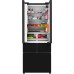 Отдельностоящий холодильник Weissgauff WFD 450 Built-in Inverter NoFrost Dark Inox