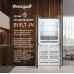 Отдельностоящий холодильник с инвертором Weissgauff WCD 450 X NoFrost Inverter
