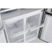 Отдельностоящий холодильник с инвертором Weissgauff WCD 450 Inox Glass NoFrost Inverter