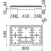 Варочная панель Barazza 1POF80