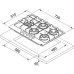 Варочная панель Franke FHMA 755 4G DCL OA C 106.0554.411