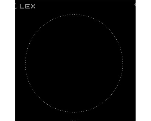 Электрическая варочная панель LEX EVH 320 BL