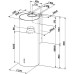 Вытяжка без купола Faber CYLINDRA PLUS BK Matt A37 335.0606.998