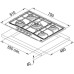 Варочная панель Franke FHTL 755 4G TC BT C 106.0525.290