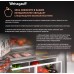 Отдельностоящий холодильник Weissgauff WFD 450 Built-in Inverter NoFrost Dark Inox