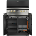 Уличный газовый гриль Miele Dreams – Fire Pro L 4P с ящиками