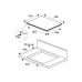 Индукционная варочная панель Bertazzoni Modern P604IC1B2NEE черная