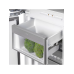 Встраиваемый холодильник Hiberg S-RFQ 800 W inverter