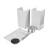 Наклонная кухонная вытяжка LEX Plaza GS 900 White