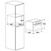 Встраиваемая микроволновая печь Fulgor Milano FUGMO 4505 MT MBK