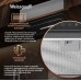 Кухонная встраиваемая вытяжка Weissgauff Aura 456 Touch Black Glass