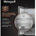 Отдельностоящий холодильник Weissgauff WFD 450 Built-in Inverter NoFrost Inox