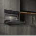 Встраиваемый компактный духовой шкаф с СВЧ Weissgauff OE 4551 DB Black Edition