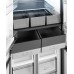 Отдельностоящий холодильник с инвертором Weissgauff WCD 480 Total NoFrost Inverter Silk Inox Built-in