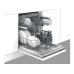 Встраиваемая посудомоечная машина Hotpoint HI 5D84 DW