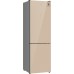 Отдельностоящий холодильник с инвертором Weissgauff WRK 2000 Total NoFrost Inverter Beige Glass
