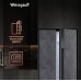 Отдельностоящий холодильник с инвертором Weissgauff WSBS 500 Inverter NoFrost Rock Glass