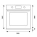 Электрический духовой шкаф Bertazzoni F6011MODPTZ цинк