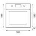 Духовой шкаф с паром Bertazzoni FMOD6117VTB1