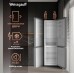 Отдельностоящий холодильник с инвертором Weissgauff WRK 2000 Total NoFrost Inverter Black Glass