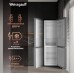 Отдельностоящий холодильник с инвертором Weissgauff WRK 2000 Total NoFrost Inverter White Glass