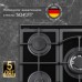 Газовая варочная панель из закаленного стекла Zigmund & Shtain M 26.4 B