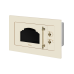 Встраиваемая микроволновая печь Hiberg i-VM 6501 YR