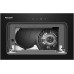Кухонная встраиваемая вытяжка Weissgauff Aura 456 Touch Black Glass