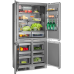 Встраиваемый холодильник Hiberg S-RFQ 800 B inverter
