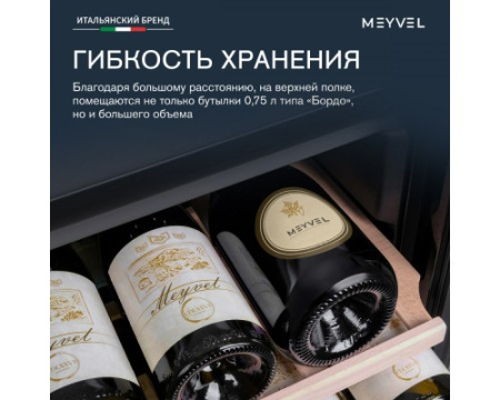 Винный шкаф Meyvel MV24-KBF1