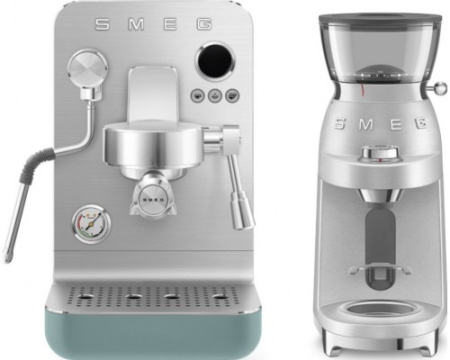 Кофемашина-эспрессо Smeg EMC02EGMEU