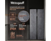 Отдельностоящий холодильник с инвертором Weissgauff WSBS 500 Inverter NoFrost Rock Glass