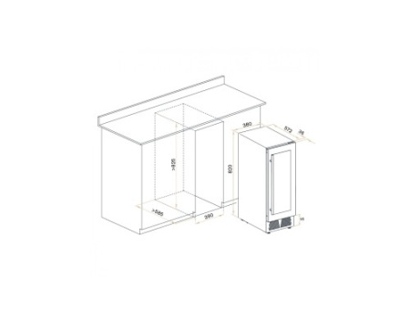 Винный шкаф Meyvel MV23-KBT2